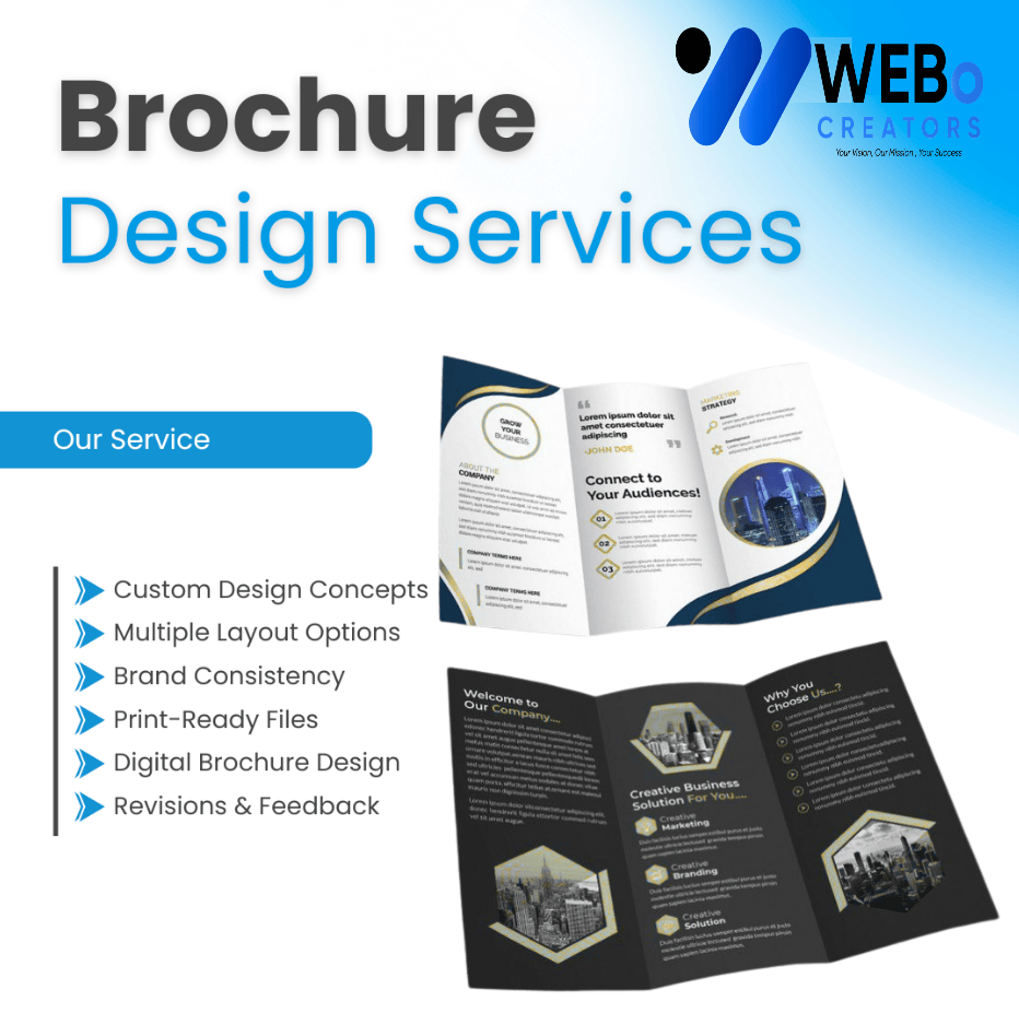 Brochure Design Service in Jersey City - Custom Brochures For Marketing