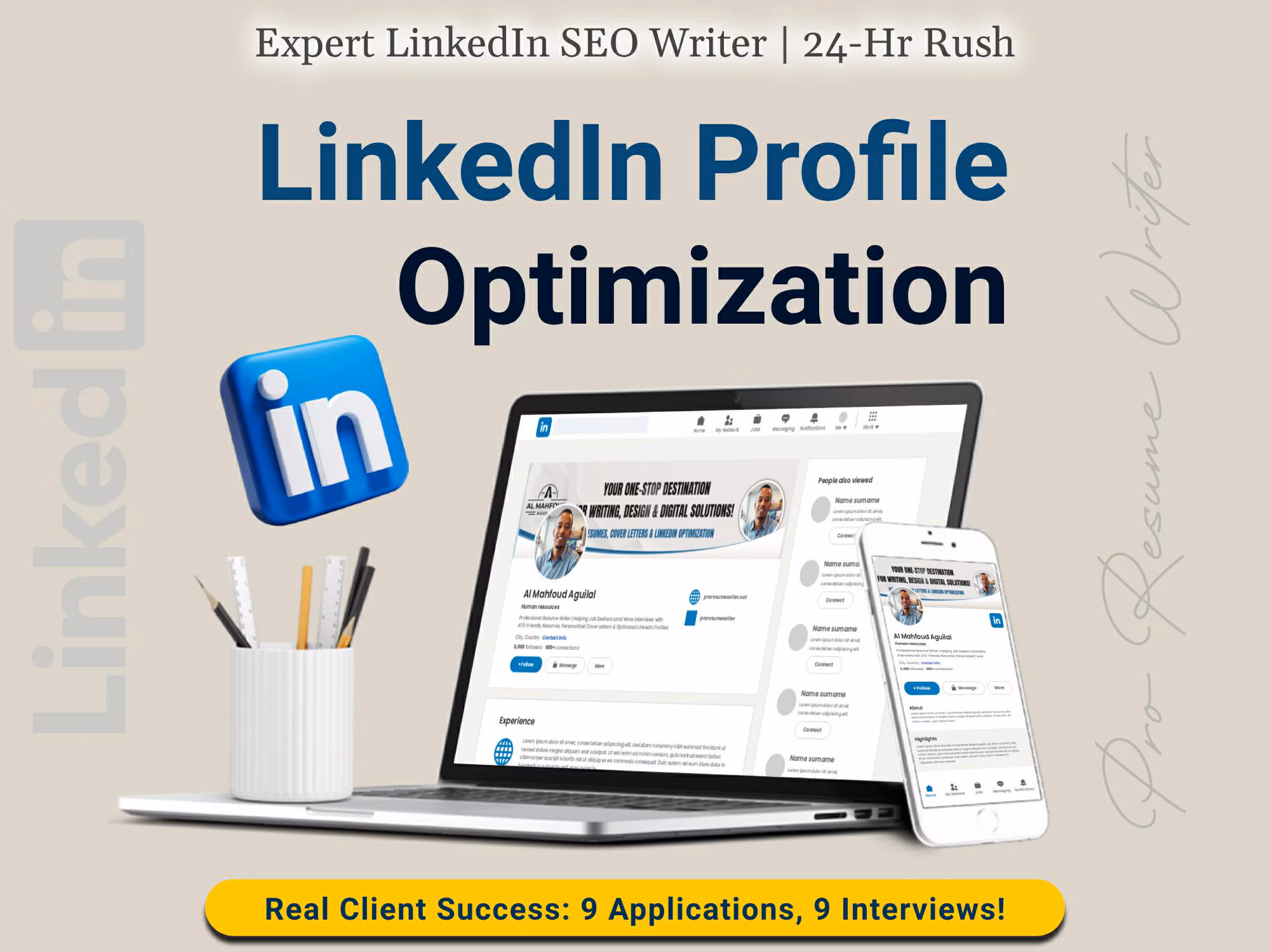 Profile Optimization & Enhancement LinkedIn Profile Building & Writing Services in Jersey City 2026