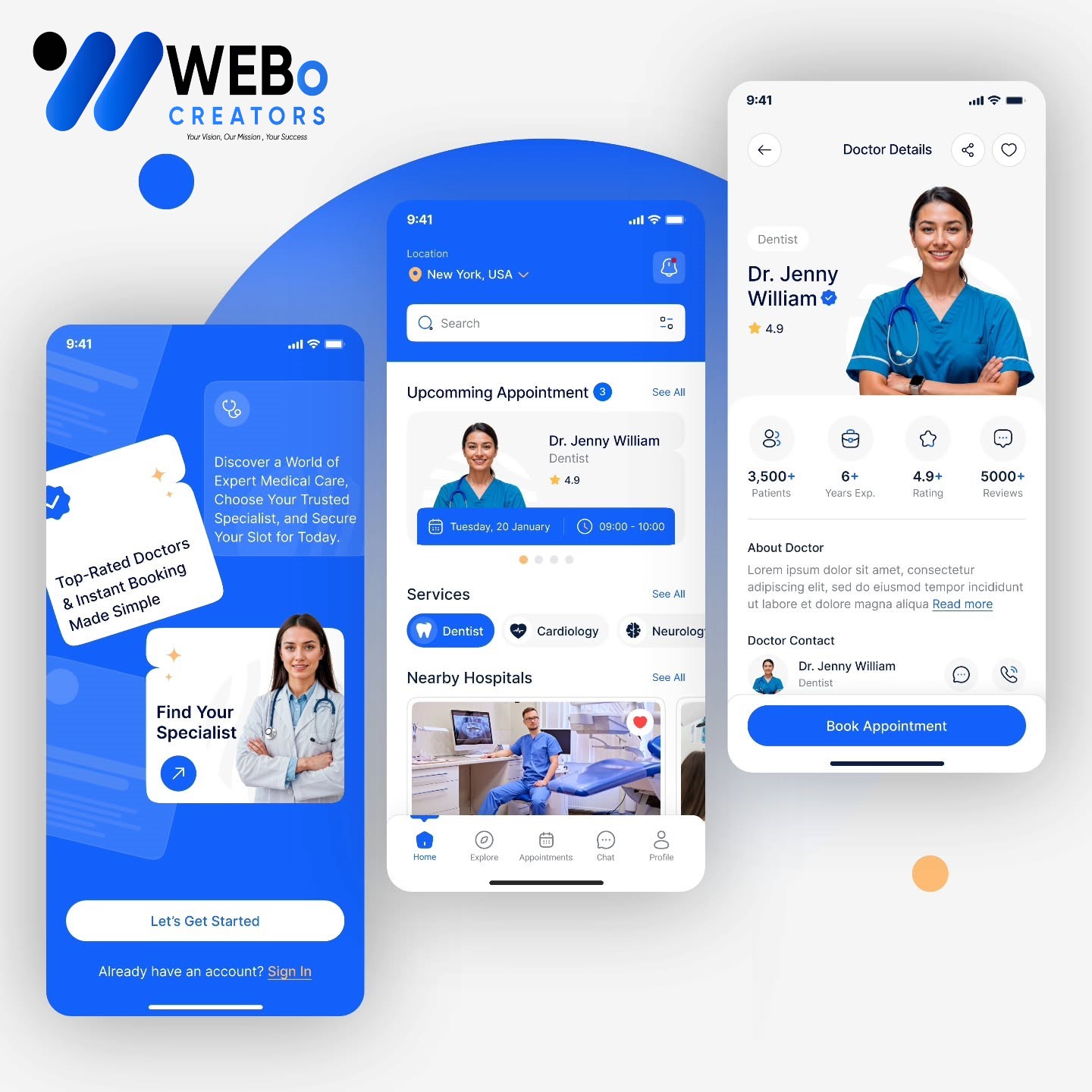 iOS App UI/UX Design | Custom iPhone & iPad Interface Design Jersey City 2026 - Mobile App Design