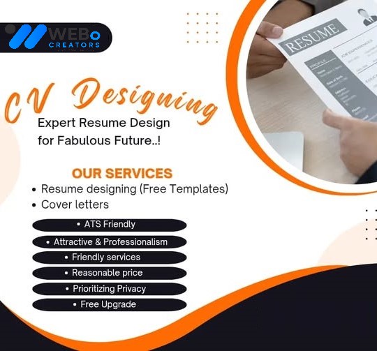 Resume and CV Design Services | Modern curriculum vitae in Jersey City