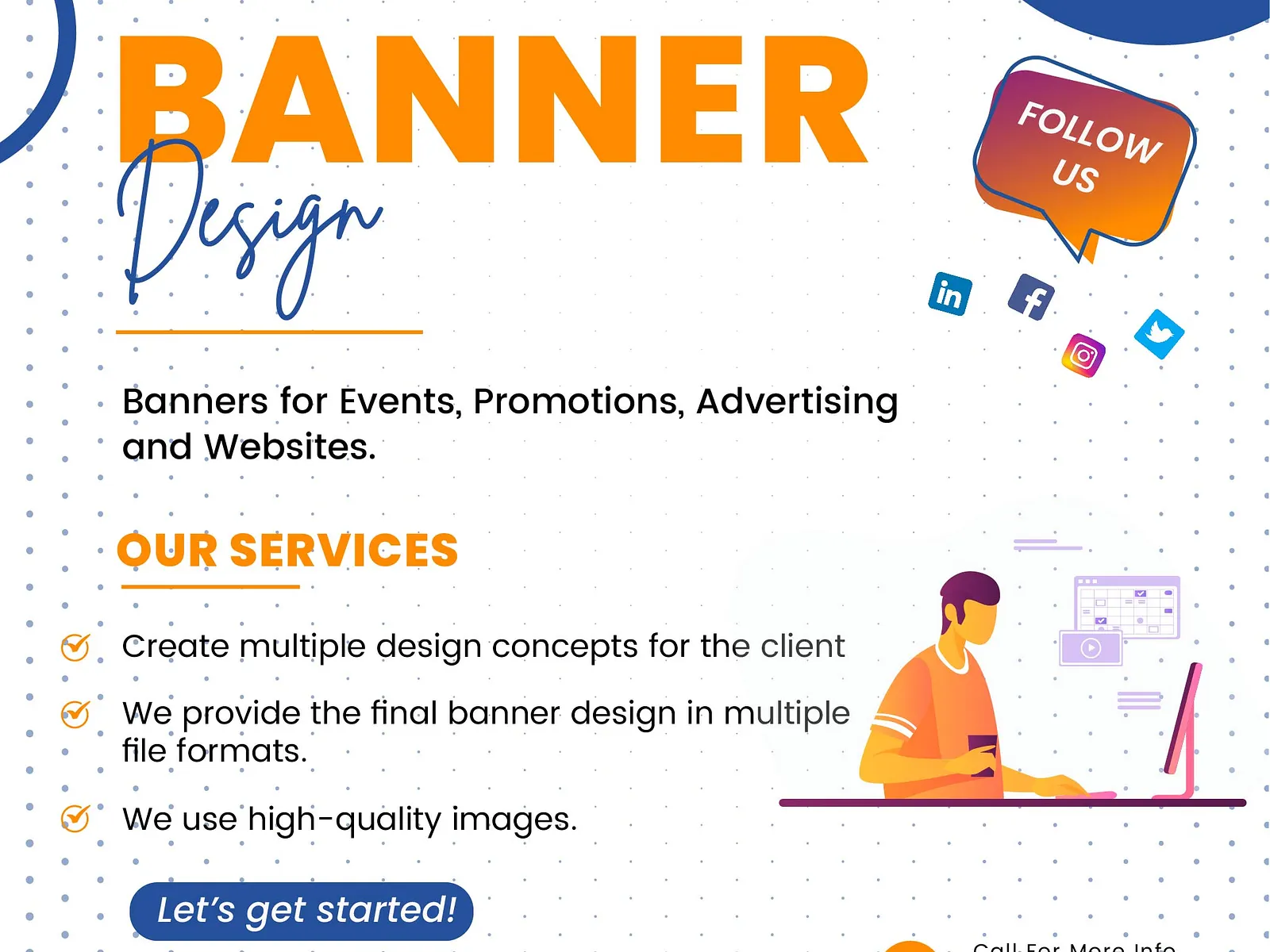 Web Banner & Social Banner Design Services in Jersey City
